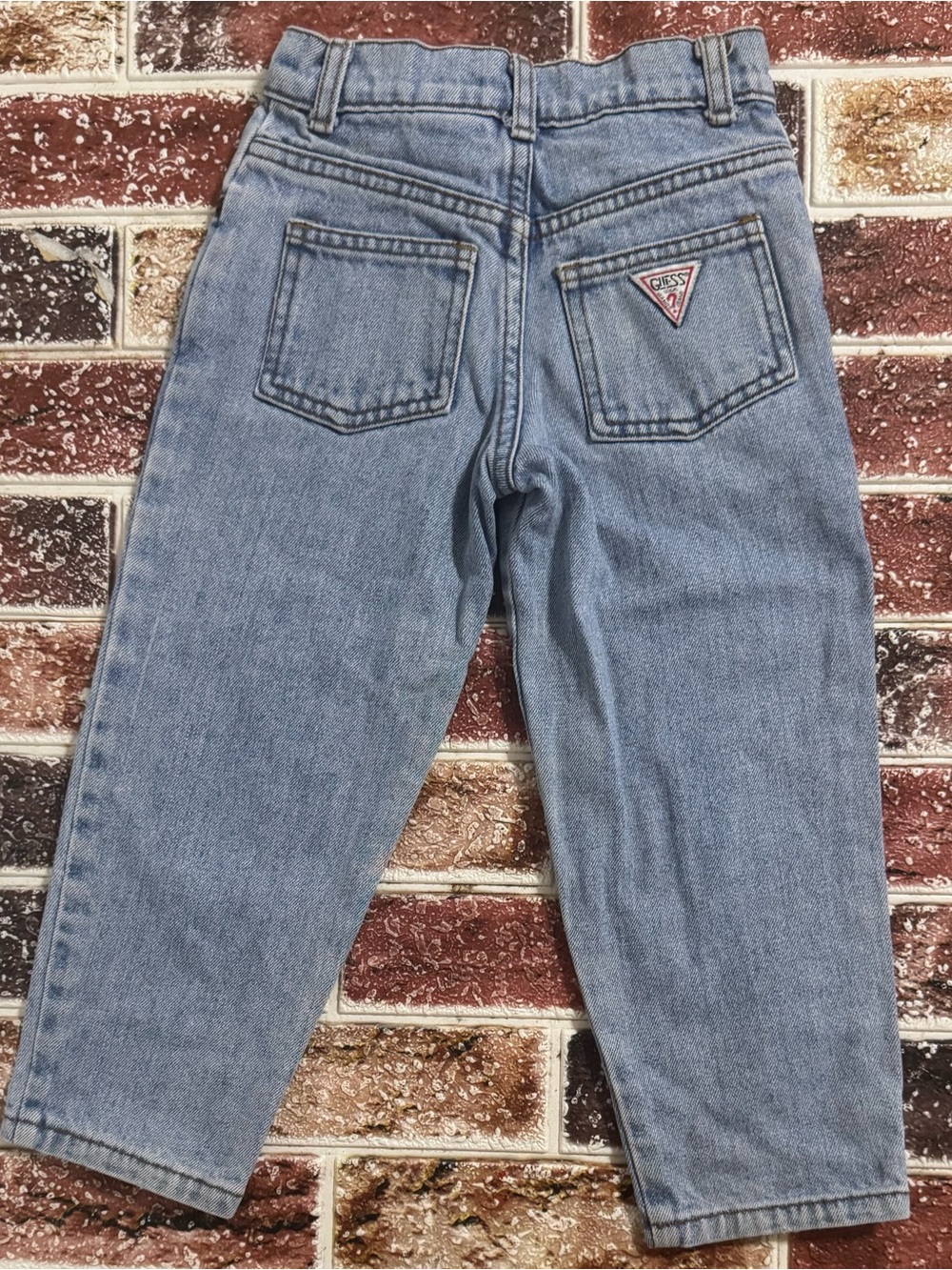 90s Vintage Guess lightwash jeans size 4y toddler kids unisex